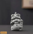 1pc Hand-carved Stone Tea Pet Boutique Fengshui Lucky Cat Ornaments Zen Chinese Tea Accessories Home Desktop Decoration