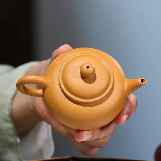 100ml Chinese Yixing Purple Clay Teapot Raw Ore Section Mud Home Tea Pot Ball Hole Filtration Zisha Kettle Handmade Tea Set - China Tea Store