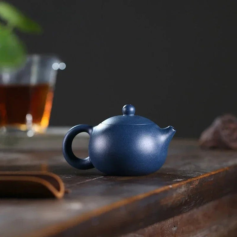 100ml Yixing Handmade Purple Clay Teapots Ball Shaped Infuser Xishi Tea Pot Beauty Kettle Customized Zisha Tea Set Authentic - China Tea Store