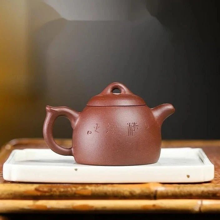 100ml Yixing Raw Ore Purple Clay Teapots Chinese Famous Handmade Small Capacitytea Pot Kettle High - end Zisha Tea Set Teaware - China Tea Store