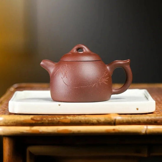 100ml Yixing Raw Ore Purple Clay Teapots Chinese Famous Handmade Small Capacitytea Pot Kettle High - end Zisha Tea Set Teaware - China Tea Store