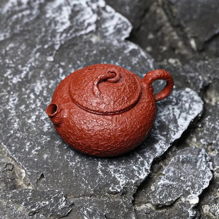 110ml Handmade Yixing Purple Clay Teapot Dahongpao Ball Hole Filter Tea Pot Raw Ore Zisha Kettle Home Beauty Tea Infuser - China Tea Store