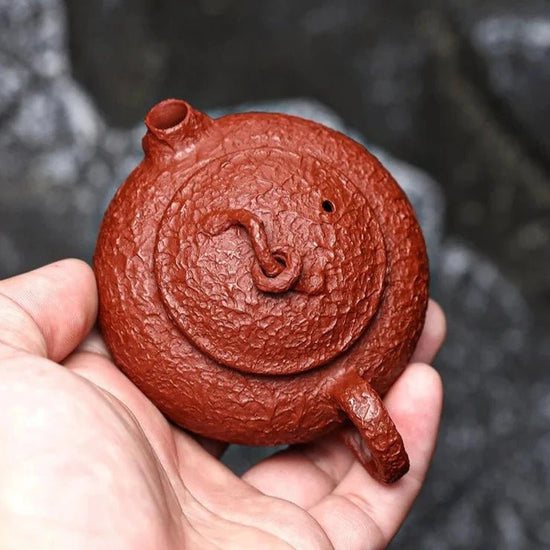 110ml Handmade Yixing Purple Clay Teapot Dahongpao Ball Hole Filter Tea Pot Raw Ore Zisha Kettle Home Beauty Tea Infuser - China Tea Store