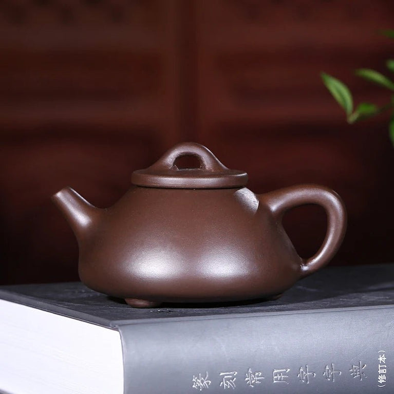 120ML China Yixing Teapot Zisha Xishi Tea Pot Handmade Kettle Purple Clay Suit Tieguanyin Puer Kettle Tea Table Decoration - China Tea Store