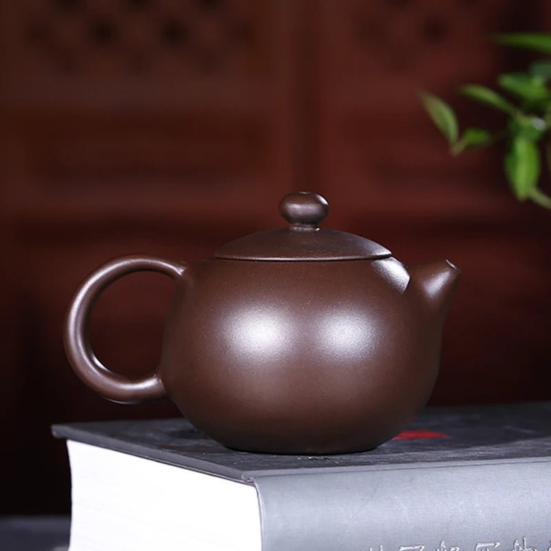 120ML China Yixing Teapot Zisha Xishi Tea Pot Handmade Kettle Purple Clay Suit Tieguanyin Puer Kettle Tea Table Decoration - China Tea Store