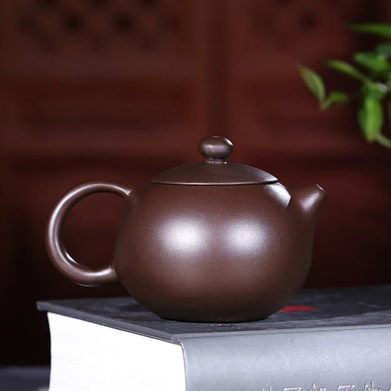 120ML China Yixing Teapot Zisha Xishi Tea Pot Handmade Kettle Purple Clay Suit Tieguanyin Puer Kettle Tea Table Decoration - China Tea Store