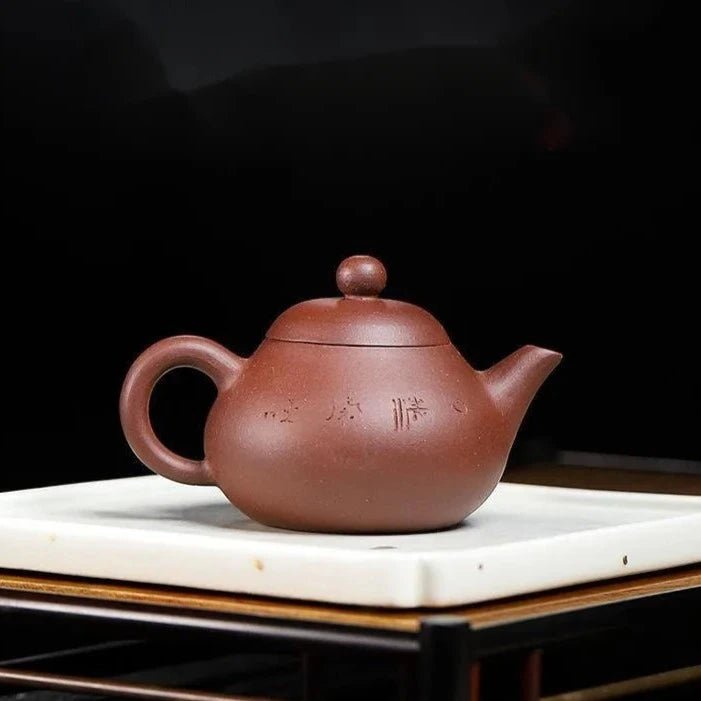 120ml Chinese Yixing Purple Clay Teapots Small Capacity Famous Artists Handmade Tea Pot Raw Ore Beauty Kettle Zisha Tea Set Gift - China Tea Store