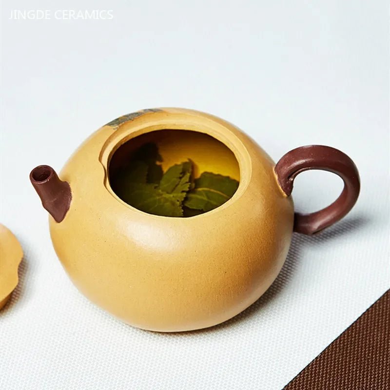 130ml Master Handmade Yixing Purple Clay Tea Pot Chinese Filter Beauty Kettle Zisha Section Mud Tea Set High Quality Tea Infuser - China Tea Store