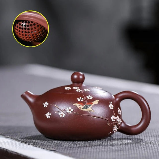 140ml China Yixing Purple Clay Teapot Handmade Teapot Tea Maker Teaware Tea Making Tools Tea Accessories Tea Kettle Crafts Gift - China Tea Store