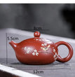 140ml China Yixing Purple Clay Teapot Handmade Teapot Tea Maker Teaware Tea Making Tools Tea Accessories Tea Kettle Crafts Gift - China Tea Store