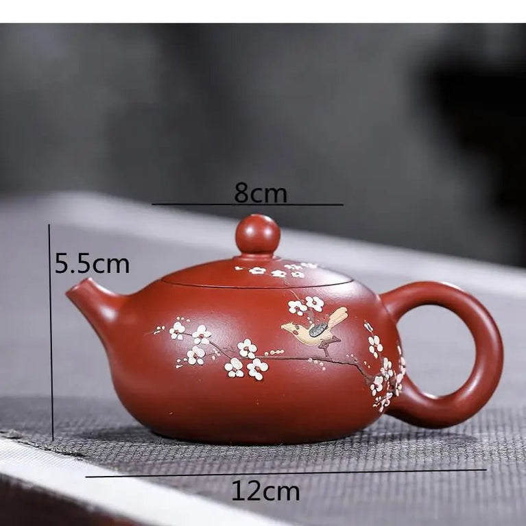 140ml China Yixing Purple Clay Teapot Handmade Teapot Tea Maker Teaware Tea Making Tools Tea Accessories Tea Kettle Crafts Gift - China Tea Store