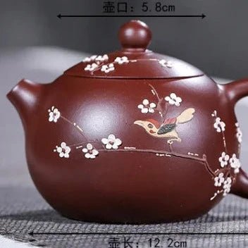 140ml China Yixing Purple Clay Teapot Handmade Teapot Tea Maker Teaware Tea Making Tools Tea Accessories Tea Kettle Crafts Gift - China Tea Store