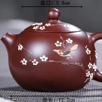 140ml China Yixing Purple Clay Teapot Handmade Teapot Tea Maker Teaware Tea Making Tools Tea Accessories Tea Kettle Crafts Gift - China Tea Store