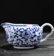 150ml Chinese Ceramic Fair Cup Cha Hai Hand Painted Blue and White Porcelain Teacup Handmade Tea Set Accessories Teaware - China Tea Store