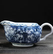 150ml Chinese Ceramic Fair Cup Cha Hai Hand Painted Blue and White Porcelain Teacup Handmade Tea Set Accessories Teaware - China Tea Store