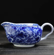 150ml Chinese Ceramic Fair Cup Cha Hai Hand Painted Blue and White Porcelain Teacup Handmade Tea Set Accessories Teaware - China Tea Store