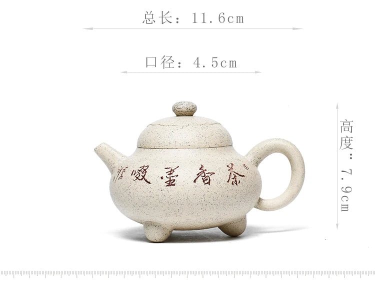 150ml Classic Yixing Purple Clay Teapot Raw Ore Section Mud Filter Tea Pot Handmade Zisha Dragon Egg Kettle Customized Tea Set - China Tea Store