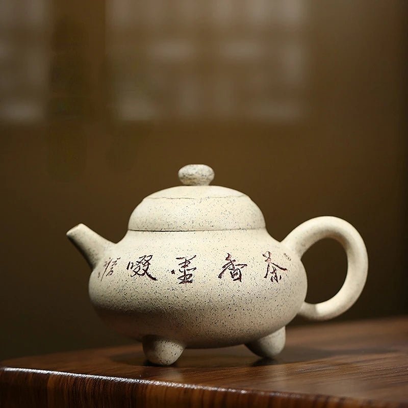 150ml Classic Yixing Purple Clay Teapot Raw Ore Section Mud Filter Tea Pot Handmade Zisha Dragon Egg Kettle Customized Tea Set - China Tea Store