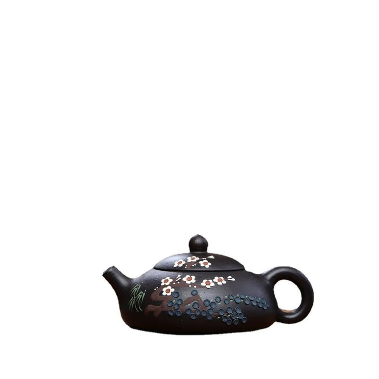 160cc Chinese Yixing Purple Clay Teapot Handmade Ball Hole Filter Tea Pot Raw Ore Zisha Tea Set Customized Beauty Tea Maker - China Tea Store