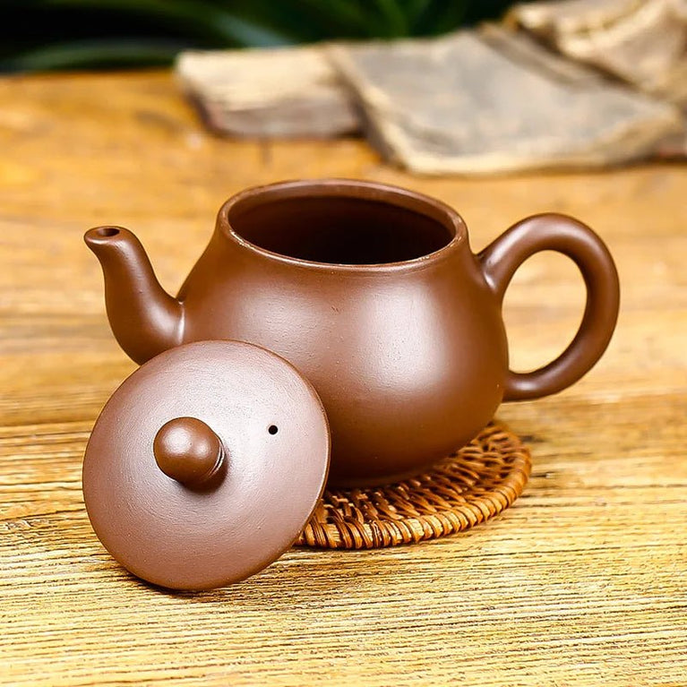 160ml Authentic Yixing Tea Pot Drinkware Purple Clay Teapot Kettle Raw Ore Chinese Handmade Teaware Tie Guanyin Tea Ceremony - China Tea Store