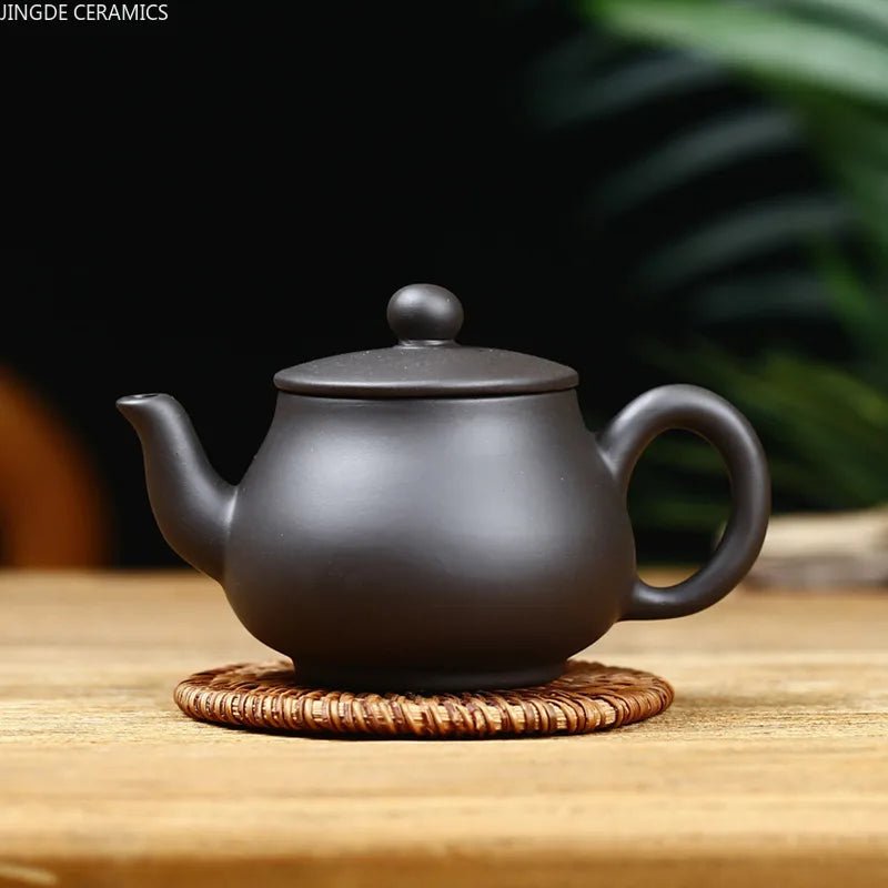 160ml Authentic Yixing Tea Pot Drinkware Purple Clay Teapot Kettle Raw Ore Chinese Handmade Teaware Tie Guanyin Tea Ceremony - China Tea Store