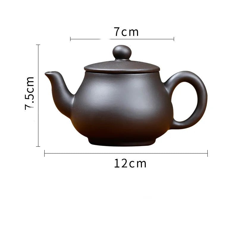 160ml Authentic Yixing Tea Pot Drinkware Purple Clay Teapot Kettle Raw Ore Chinese Handmade Teaware Tie Guanyin Tea Ceremony - China Tea Store