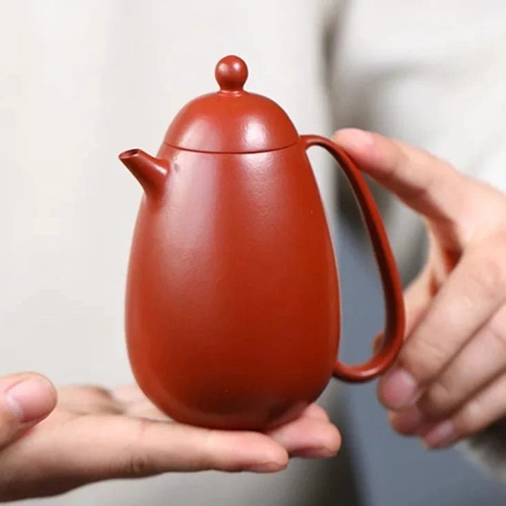 160ml Chinese Yixing Purple Clay Tea Pot Master Handmade Dahongpao Dragon Egg Teapot Custom Beauty Tea Infuser Zisha Tea Set - China Tea Store