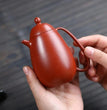 160ml Chinese Yixing Purple Clay Tea Pot Master Handmade Dahongpao Dragon Egg Teapot Custom Beauty Tea Infuser Zisha Tea Set - China Tea Store