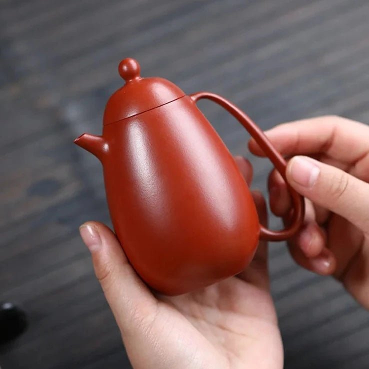 160ml Chinese Yixing Purple Clay Tea Pot Master Handmade Dahongpao Dragon Egg Teapot Custom Beauty Tea Infuser Zisha Tea Set - China Tea Store