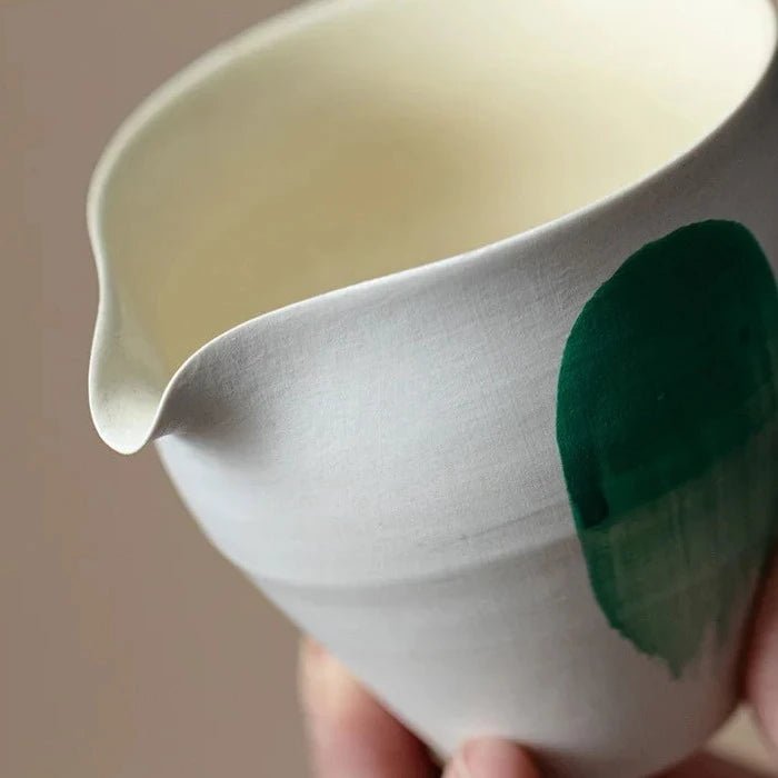 160ml Japanese Powder Yin Tea Pitcher Handmade Brush Green Divide Tea Fair Cup Cha Hai Justice Cup Tableware Collection Supplies - China Tea Store