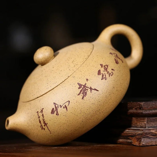 170ml Yixing Purple Clay Tea Pot Hand - carved Filter Beauty Teapot Tradition Pu 'er Tea Infuser Customized Chinese Zisah Teaware - China Tea Store