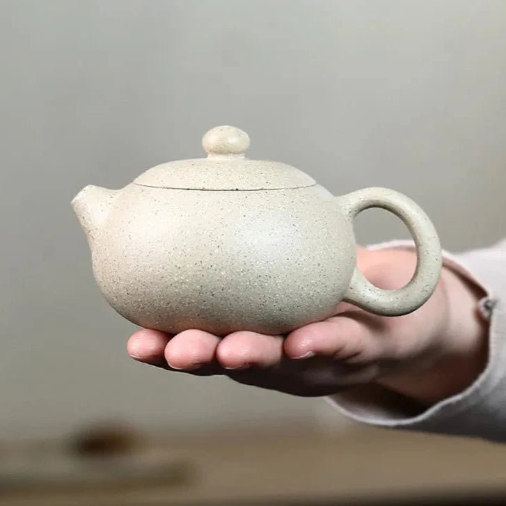 180ml Chinese Yixing Purple Clay Teapot Raw Ore Zisha White Mud Tea Pot Tradition Filter Teaware Accessories Beauty Xishi Kettle - China Tea Store