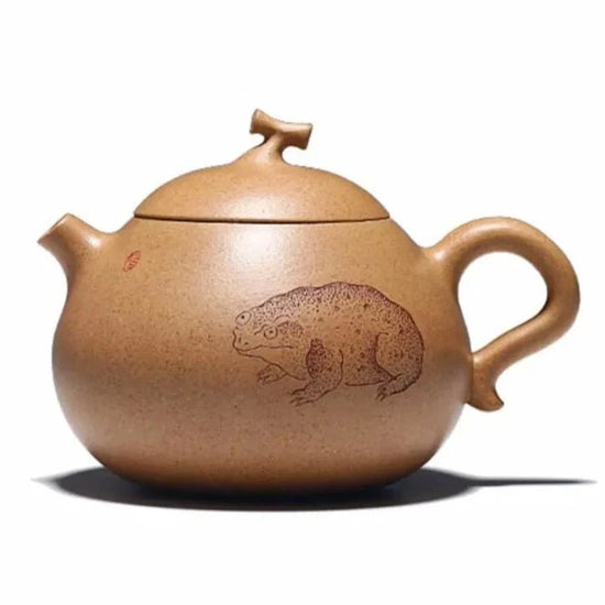 180ml Chinese Yixing Purple Clay Teapots Ball Hole Filter Handmade Raw Ore Section Mud Tea Pot Kettle High - end Zisha Tea Set - China Tea Store