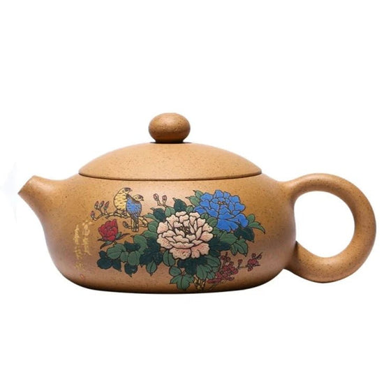 180ml Chinese Yixing Purple Clay Teapots Raw Ore Section Mud Flat Xishi Tea Pot Handmade Filter Zisha Kettle Household Drinkware - China Tea Store