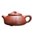 185cc High - end Chinese Yixing Purple Clay Teapot Beauty Kettle Famous Handmade Stone Scoop Tea Pot Raw Ore Zisha Tea Set Teaware - China Tea Store