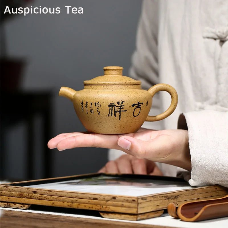 190ml Yixing Famous Purple Clay Teapots Traditional Handmade Tea Pot Beauty Kettle Chinese Zisha Teaware Tea Ceremony Customized - China Tea Store