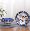 1PCS Blue and White Porcelain Cone Teacup Anti Scaling Hand - Painted Ceramic Tea Bowl Travel Meditation Cup Chinese Tea set 70ml - China Tea Store