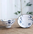 1PCS Blue and White Porcelain Cone Teacup Anti Scaling Hand - Painted Ceramic Tea Bowl Travel Meditation Cup Chinese Tea set 70ml - China Tea Store