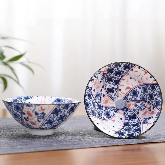 1PCS Blue and White Porcelain Cone Teacup Anti Scaling Hand - Painted Ceramic Tea Bowl Travel Meditation Cup Chinese Tea set 70ml - China Tea Store