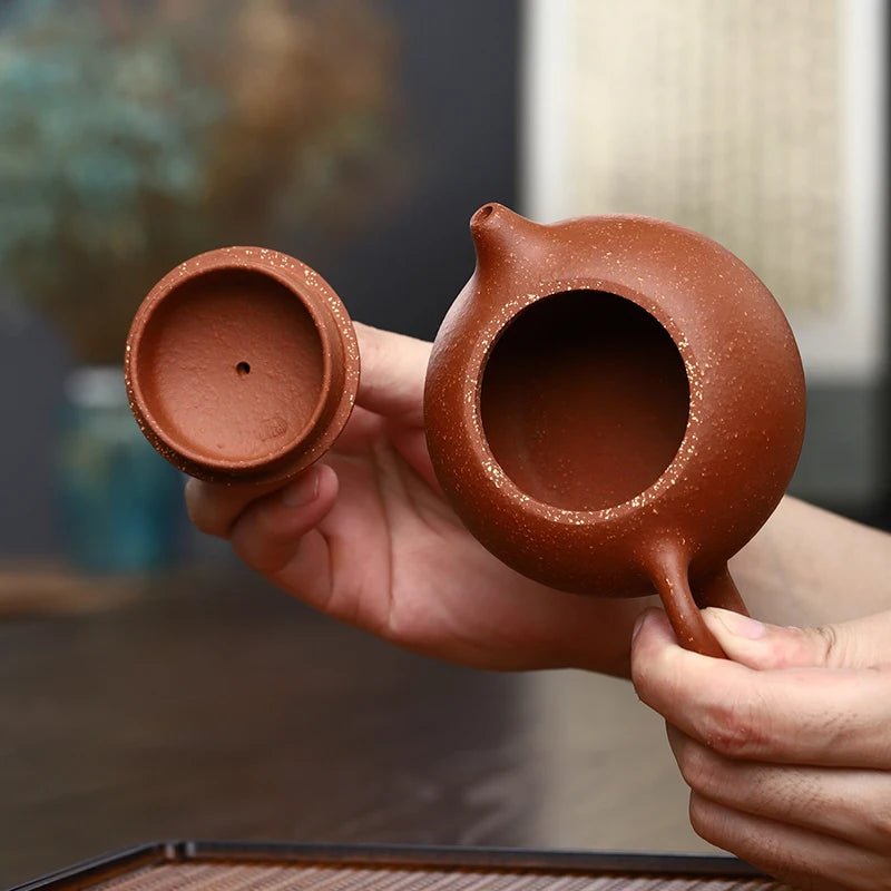 200CC Handcraft Yixing Clay Teapot Xishi Kettle Traditional Filter Teaware Using Dragon Blood Sand Tea Strainer Good Gifts - China Tea Store