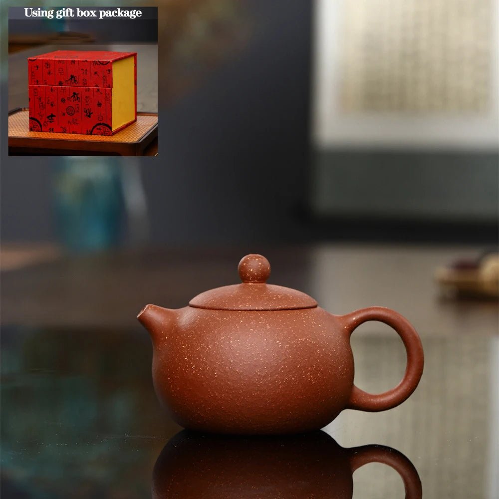 200CC Handcraft Yixing Clay Teapot Xishi Kettle Traditional Filter Teaware Using Dragon Blood Sand Tea Strainer Good Gifts - China Tea Store