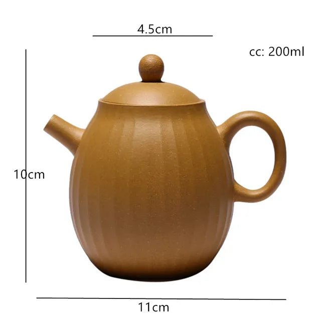 200ml Authentic Yixing Purple Clay Teapot Section Mud Dragon Eggs Beauty Kettle Chinese Zisha Tea Set Custom Filter Tea Infuser - China Tea Store