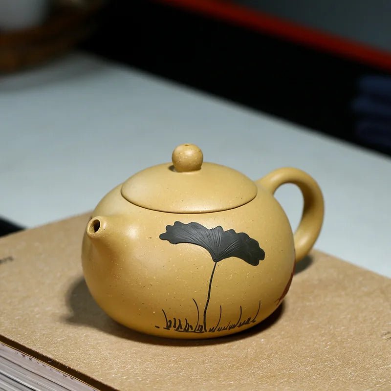 200ML Yixing Classic Tea Pot Purple Clay Xi Shi Teapots Ore Beauty Kettle Hole Filter Handmade Tea Set Customized Gifts - China Tea Store