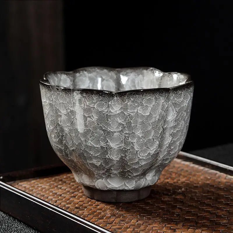 2024 Creative Tea Cup Ceramic Master Cup Ice Cracked Tea Cup Chinese Style Kung Fu Tea Set Tea Cup Tea Set Accessories - China Tea Store