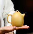 220ml Chinese Yixing Golden DuanNi Clay Handmade Qinquan Tea Pot Zisha Teapot - China Tea Store