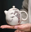 220ml High - end Chinese Yixing Purple Clay Teapots Handmade Dragon Egg Tea Pot Kettle Raw Ore White Duan Mud Zisha Tea Set - China Tea Store