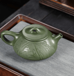 220ml Yixing Purple Clay Teapot Raw Ore Green Mud Pot Hand Carved Stone Scoop Kettle Home Beauty Infuser Chinese Zisha Teaset - China Tea Store