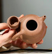 220ml Yixing Purple Sand Pot Pure Handmade Teapot Home Kung Fu Tea Set Duan Clay Gourd Pot - China Tea Store