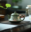 230CC Real Handmade Green Kettle Yixing Purple Clay Teapot Puer Tea Set Kung Fu Zisha Teaware - China Tea Store