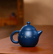 230cc Yixing Purple Clay Teapot Handmade blue Mud Dragon Egg Kettle Beauty Tea Infuser Raw Ore Zisha Tea Pot Home Drinkware - China Tea Store